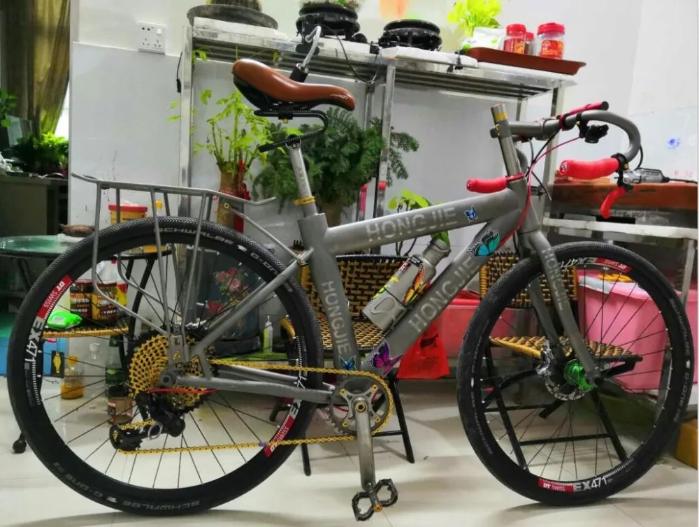titanium touring bike