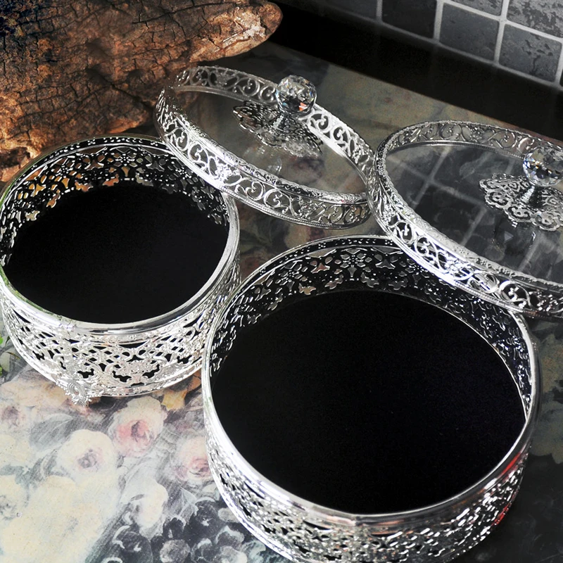 Metal Polishing Curve Jewelry Box European Ring Boxes Princess Earrings Bracelets Necklaces Organizer Zinc Alloy Storage Box Metal Polishing Curve Jewelry Box European Ring Boxes Princess Earrings Bracelets Necklaces Organizer Zinc Alloy Storage Box