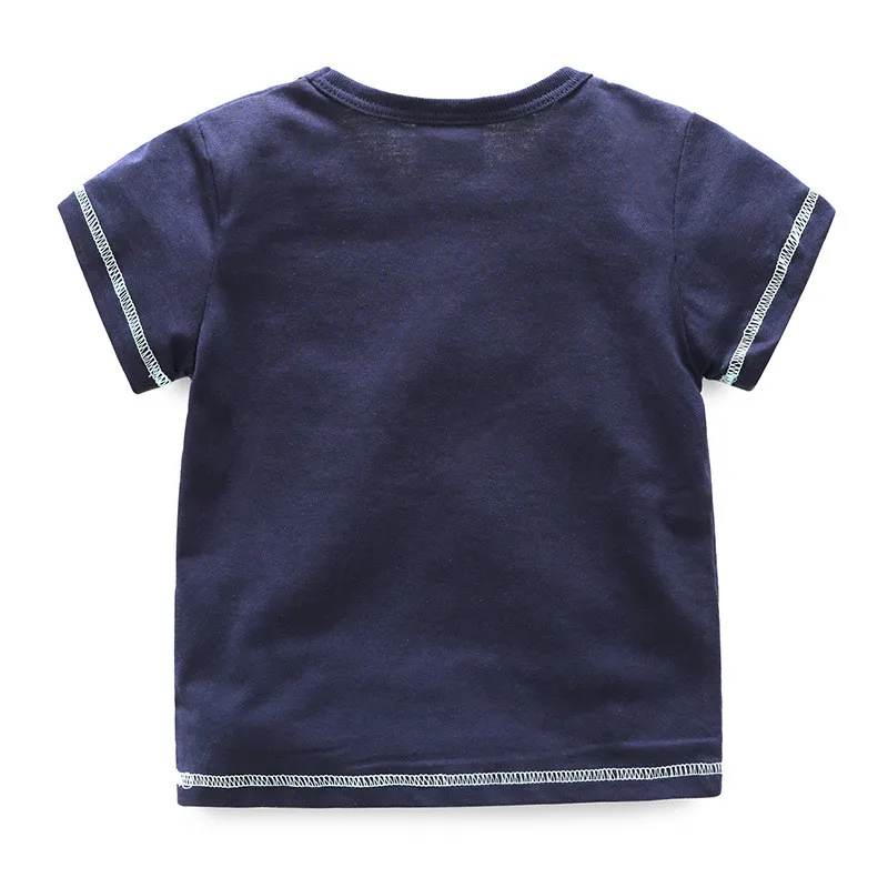 2017 Boys Clothes Kids Summer T-Shirts Clothing Baby Cotton Cars T-Shirts Roupas Infantis Menino Camiseta Short Sleeve Enfant01