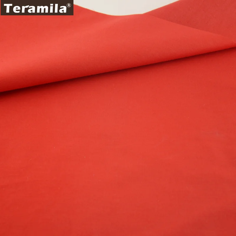 

Classic Red Solid Color 100% Cotton Fabric Fat Quarter Home Textile Material Bed Sheet Patchwork 12 Kinds Sizes
