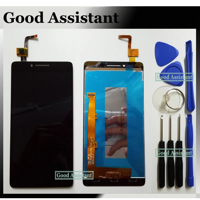 High Quality Black For Lenovo A6000 K3 Lemon K30-T K30-W K30 LCD Display + Touch Screen Digitizer Assembly Replacement Free Tool | Мобильные