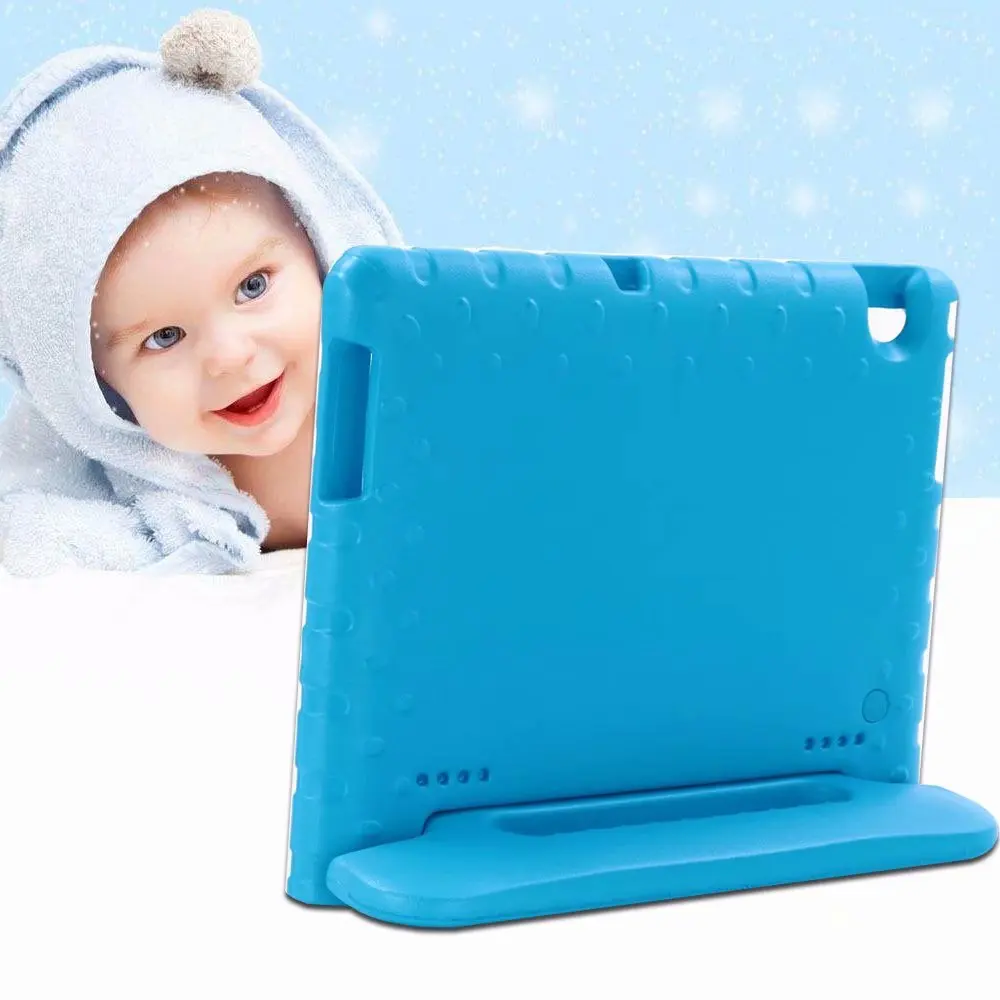 

Shock Proof EVA Silicon Cover For Huawei MediaPad T5 10 AGS2-W09/L09/L03/W19 10.1" tablet Children hand-held stand Case +pen