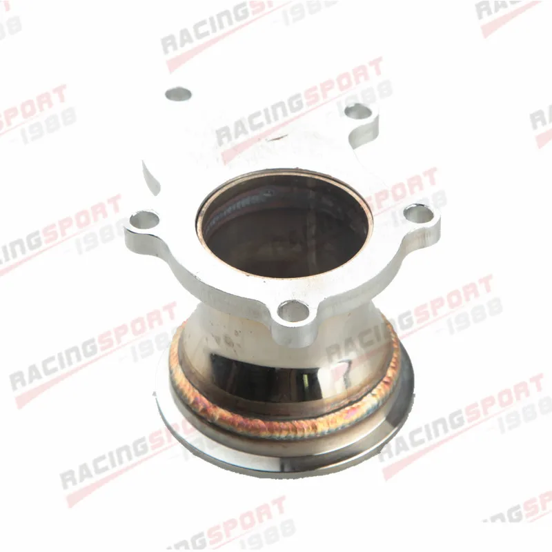 

T3 T3/T4 5 Bolt Turbo Downpipe Flange To 3" V Band Conversion Adaptor