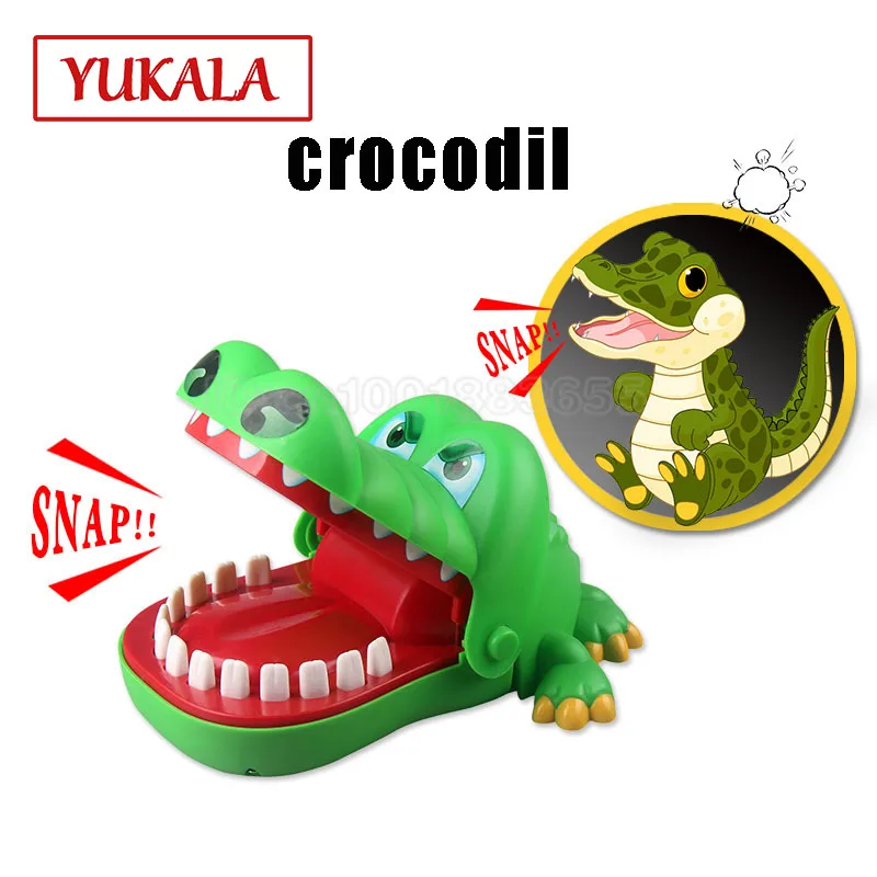 

Interactive tricky toy Crocodile dentist random biting fingers toys tricky parent-child interactive children's Party Gift Unisex