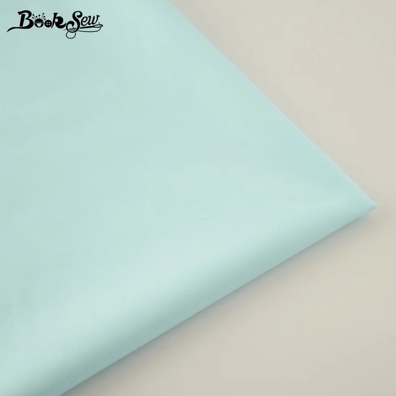 

New 100% Twill Cotton Fabric Solid Sky Blue Color Patchwork Fabric Tecido Crafts Quilting Fat Quarter Home Textile Material
