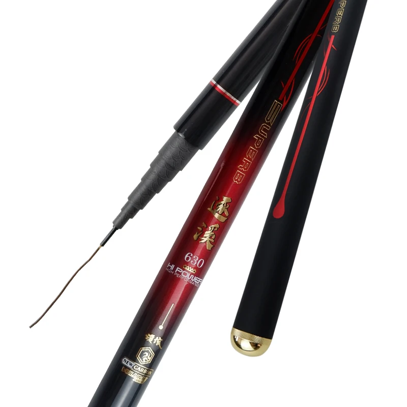 

Telescopic Fishing Rod 70cm Length Short Section Stream Rod 3.6-7.2m Taiwan Pole Fishing Rod Hand Rod
