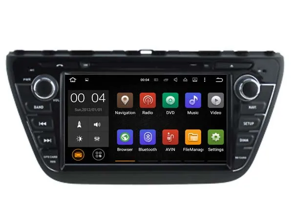 Perfect Android 9.0 CAR Audio DVD player FOR SUZUKI S-CROSS 2013-2015 gps car Multimedia head device receiver support DVR WIFI DAB OBD 20