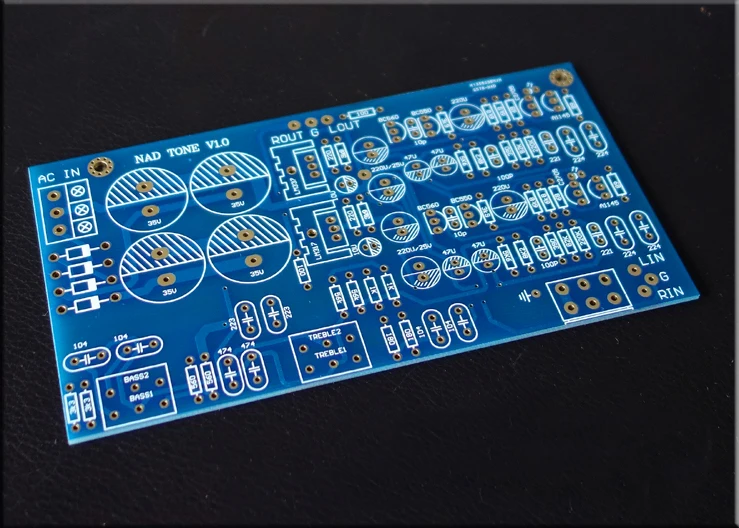 DIY Tone Board английский NAD HIFI Tone Preamp Board Kit