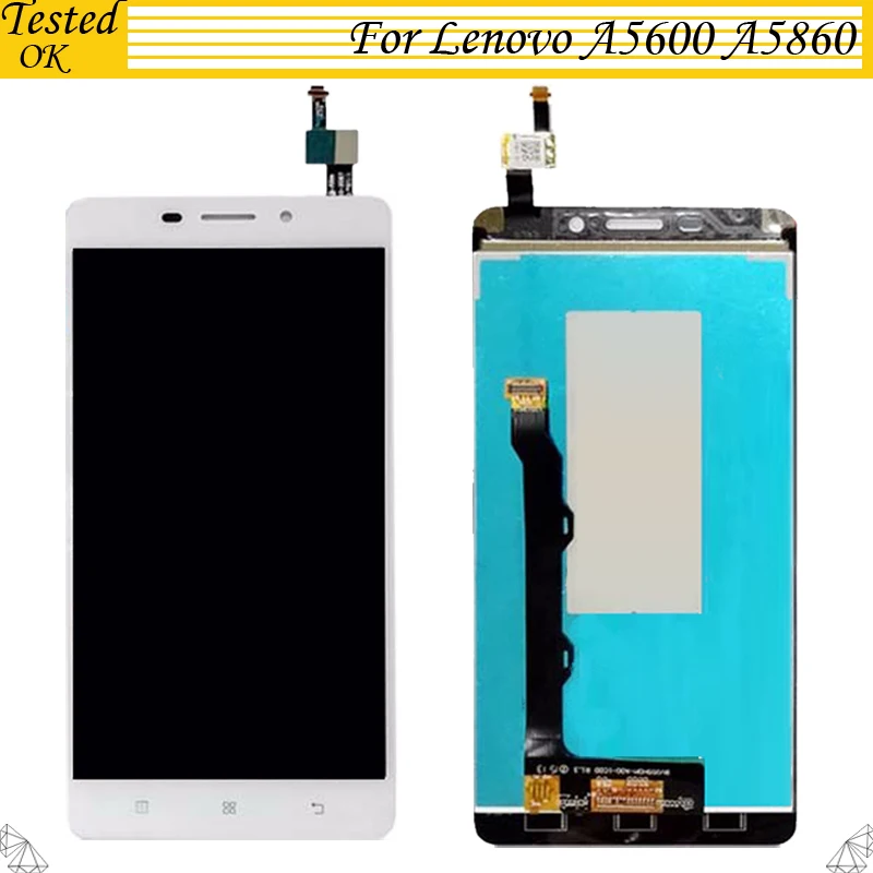 

100% Tested Working 5.5Inch For Lenovo A5600 A5860 LCD Screen LCD Display Touch Screen Replacement Screen For Lenovo A5600 A5860
