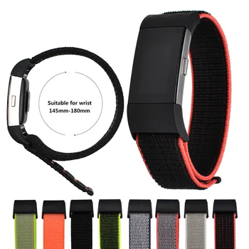 

Nylon Watchband Bracelet Wrist Band Strap For Fitbit Charge 2 Drop shipping