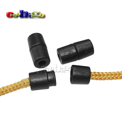 25pcs Pack Black Plastic Buckles Breakaway Safety Pop Barrel Connector Clasp Necklace Paracord