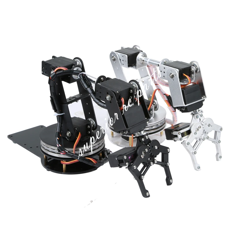 Arduino robot dof aluminium clamp claw mount kit
