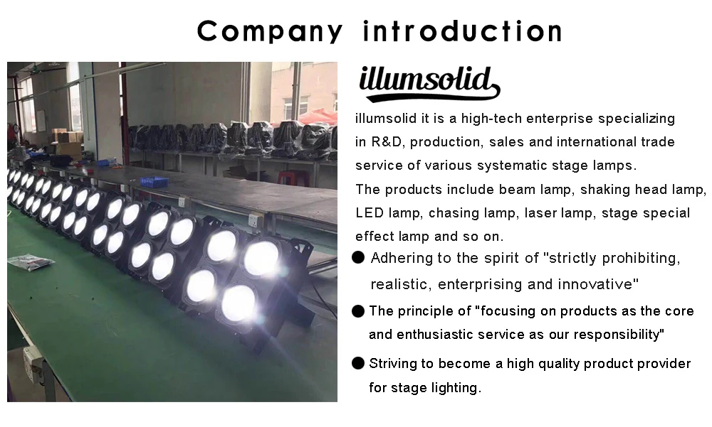 4 Olhos Par Levou Luz 4x100 w Blinder Professional Combinação Positiva Branco e branco Quente 33 Efeito de Iluminação de palco