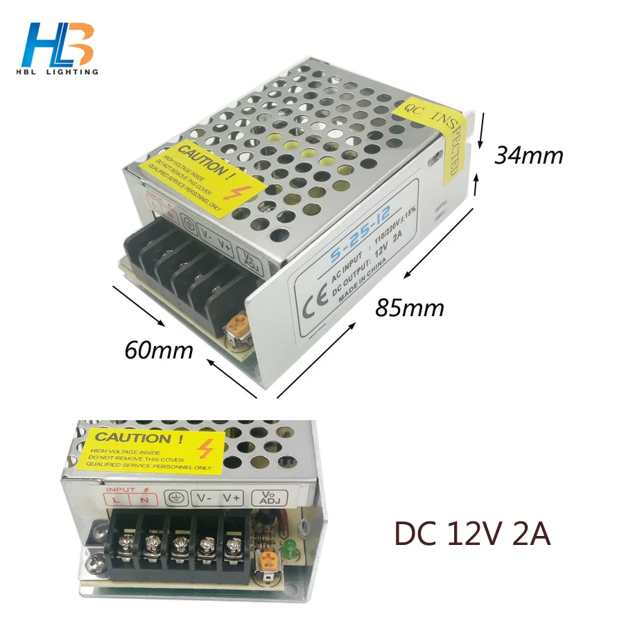 Блок питания 12V AC110-220V светодиодный драйвер 1A 2A 3A 5A 6A 10A 15A 20A 30A 33A трансформаторы систем освещения Светодиодный источник питания для светодиодный полосы