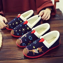 Г., новая женская обувь зимние ботинки на плоской подошве теплая женская обувь без застежки Повседневная Удобная женская обувь на плоской подошве без застежки