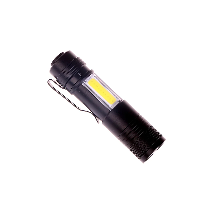 Waterproof In Life Lighting Lantern Zoom Mode Mini Flashlight Q5 Flashlight Flashlight COB Flashlight Use AA 14500 Battery
