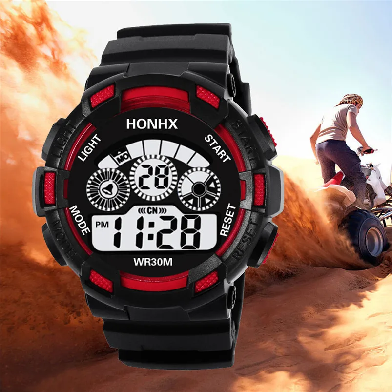 Men Sports Watches Digital Time Date Waterproof Children Boys Digital LED Sports Watch Kids Alarm Date Watch Gift Clock 3M29#N (14)