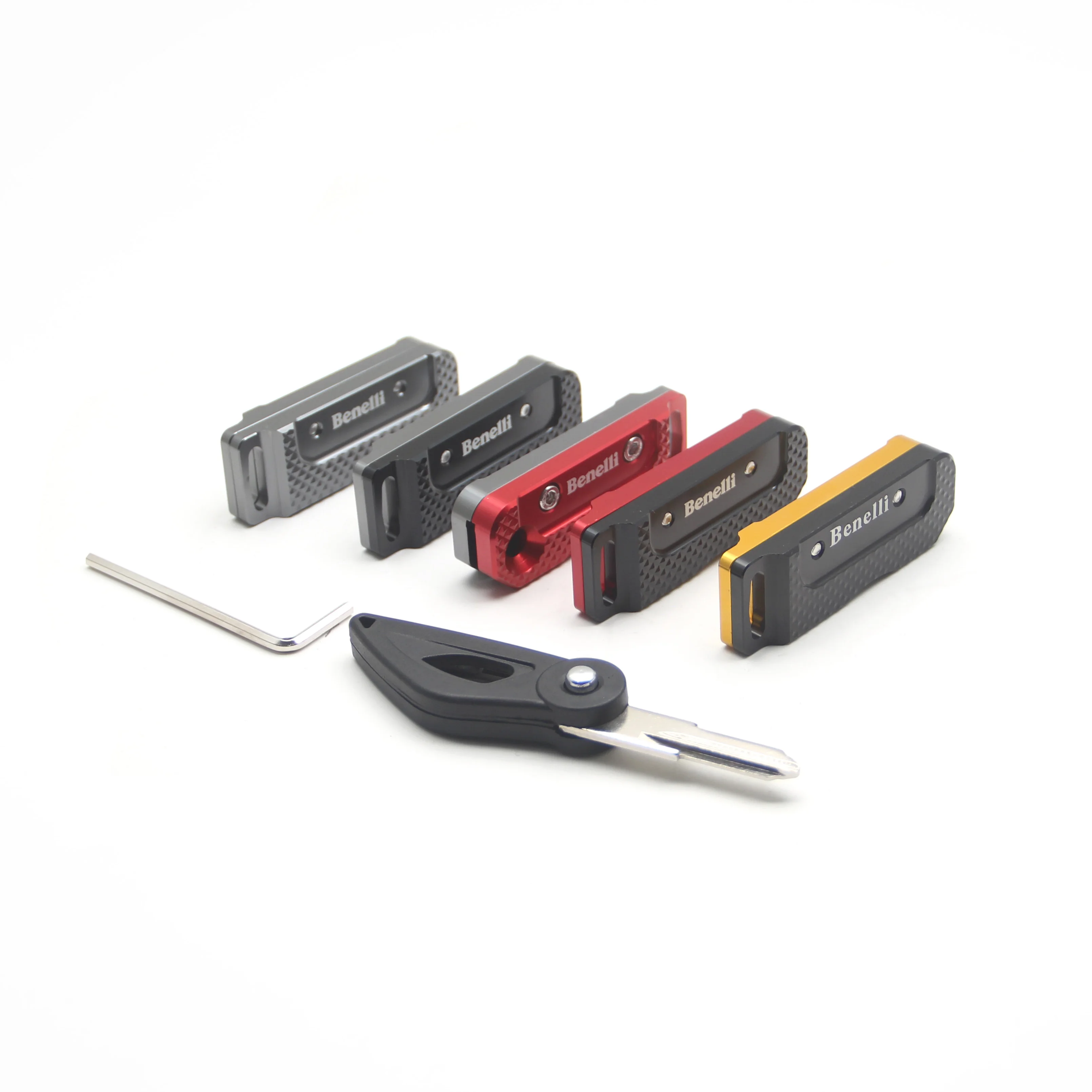 

For Benelli TRK 502 BN251 BN302 TNT300 TNT600 STELS300 FLAME200 BN600 Motorcycle Key Cover Case Shell CNC Aluminum