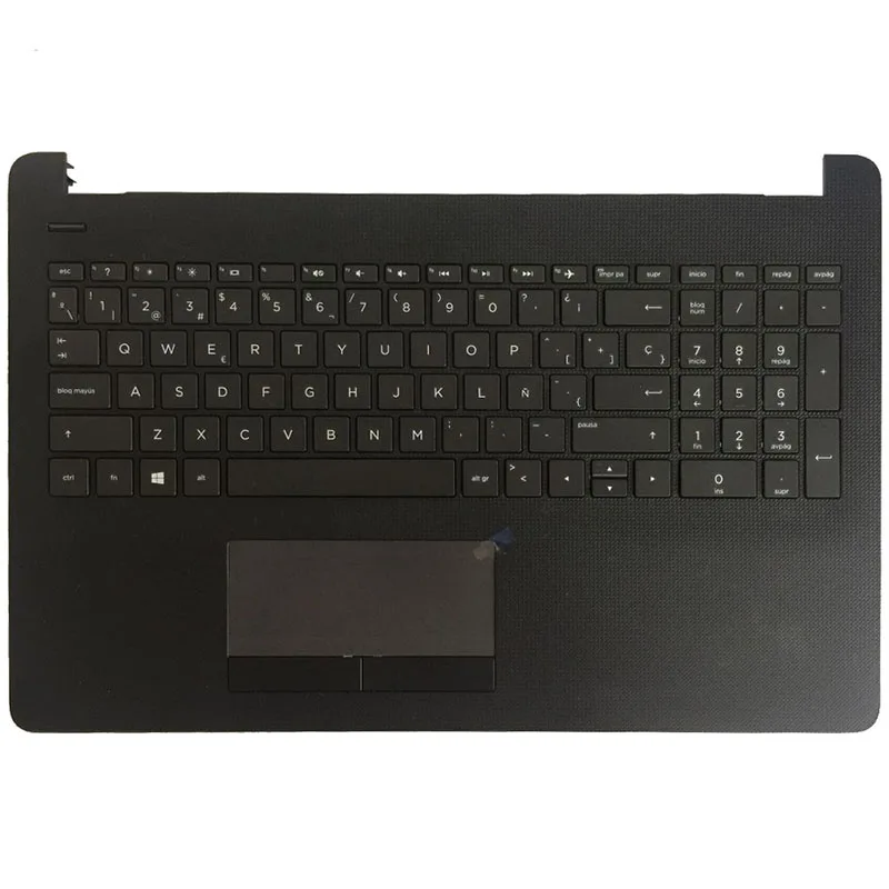 Испанская клавиатура для ноутбука HP 15-bs113DX 15-bs115DX 15-bs038DX 15-bs013DX с верхней крышкой