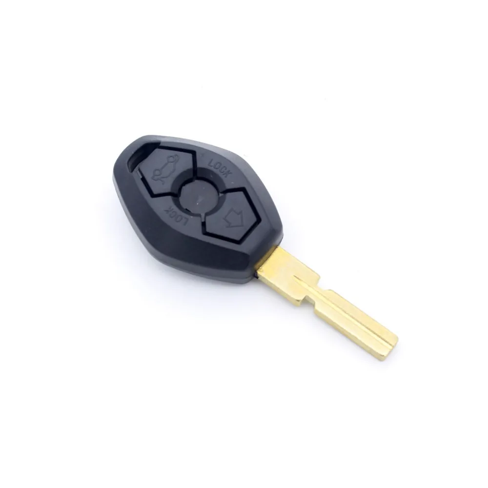 Дистанционный ключ Fob чехол Замена Автомобильный брелок для ключей с кожаной крышкой чехол защитный чехол подходит для BMW 3 5 7 серия Z3 Z4 X3 X5 M5 325i E38 E39 E46