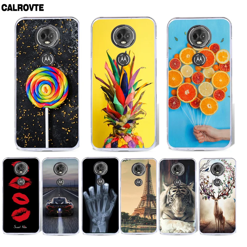 

for Motorola Moto E5 / G6 Play Case Cover Silicone Coque for Motorola Moto E 5th Gen Case Tpu Capa Fundas for Moto E5 Phone Case
