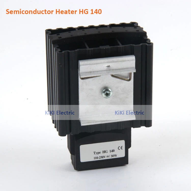 DIN Rail Mounting 30W Semiconductor Heater HG140 PTC Heating