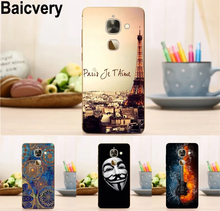 Caso Per Letv X626 Leeco Le S3 Fiore Torre Del Modello Moda Gel Copertura Per Letv Le 2/2Pro X20 X25 Pro X620/X620 X520 X526 X 527