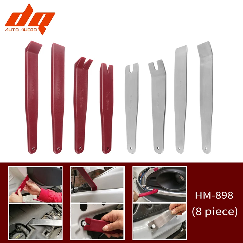High Quality Car Panel Removal Tools Metal 8Pcs/set Auto Audio Door