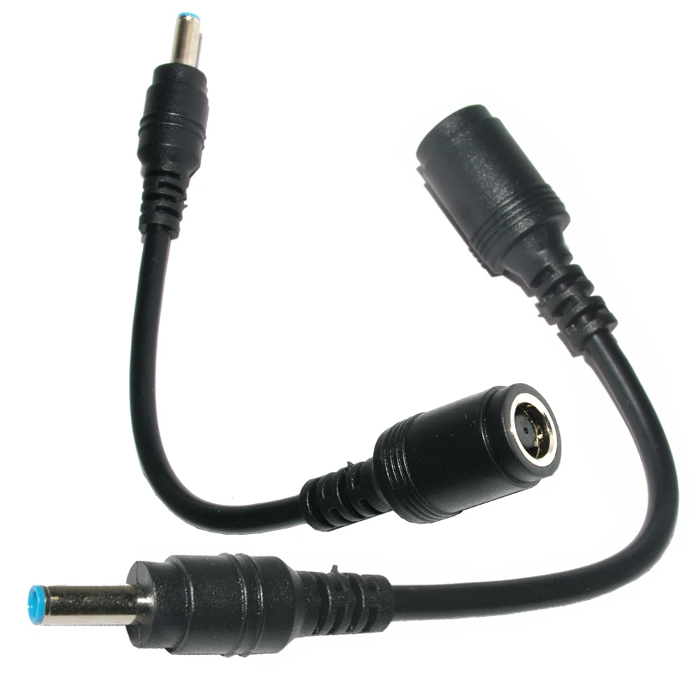 Connectors 2pcs for HP DELL DC Power Adapter Connector 4.5x3.0mm Cable Length: NO.2 7.4x5.0mm Male Plug to 5.5x2.1mm Female Jack Converter Connectors 2pcs for HP DELL DC Power Adapter Connector 4.5x3.0mm Cable Length: NO.2 7.4x5.0mm Male Plug to 5.5x2.1mm Female Jack Converter