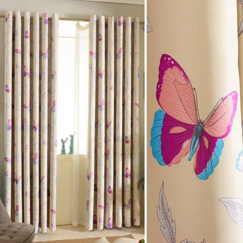 

The new high-grade Tian Yuanqing new style double-sided printing bedroom living room bedroom curtains blackout