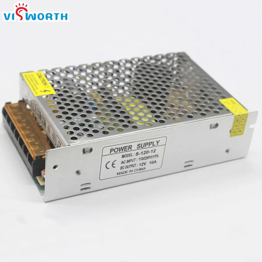 [VisWorth] трансформатор для светодиодных лент 12 в пост. Тока 2 А 10 15 Вт 24 40 120 180 Вт|lighting