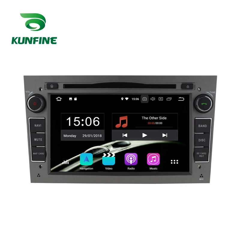 Android Car DVD GPS Navigation Multimedia Player Car Stereo For OPEL Astra (2004-2009) Grey 8.0 Radio Headunit (5)
