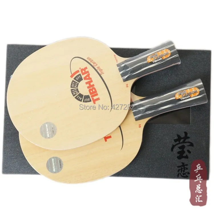 Original Tibhar Triple Carbon table tennis blade table tennis rackets font b racquet b font sports