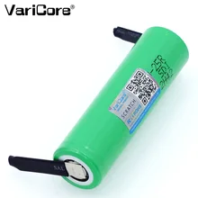 varicore 18650 2500mAh аккумулятор INR1865025R 3,6 V разрядка 20A выделенный аккумулятор+ DIY никель
