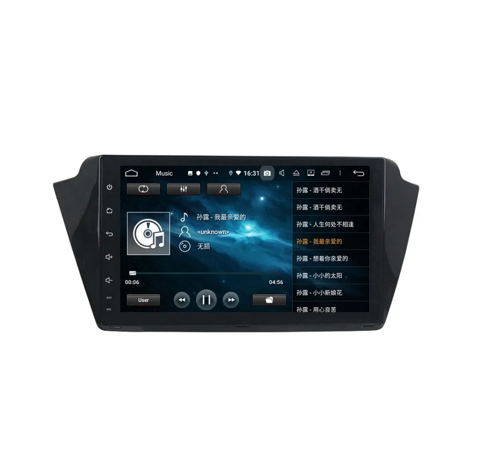 Flash Deal 4GB RAM Octa Core 9" Android 9.0 Car Radio DVD Player for Skoda Fabia 2015 2016 2017 GPS 4G WIFI Bluetooth USB DVR Mirror-link 6