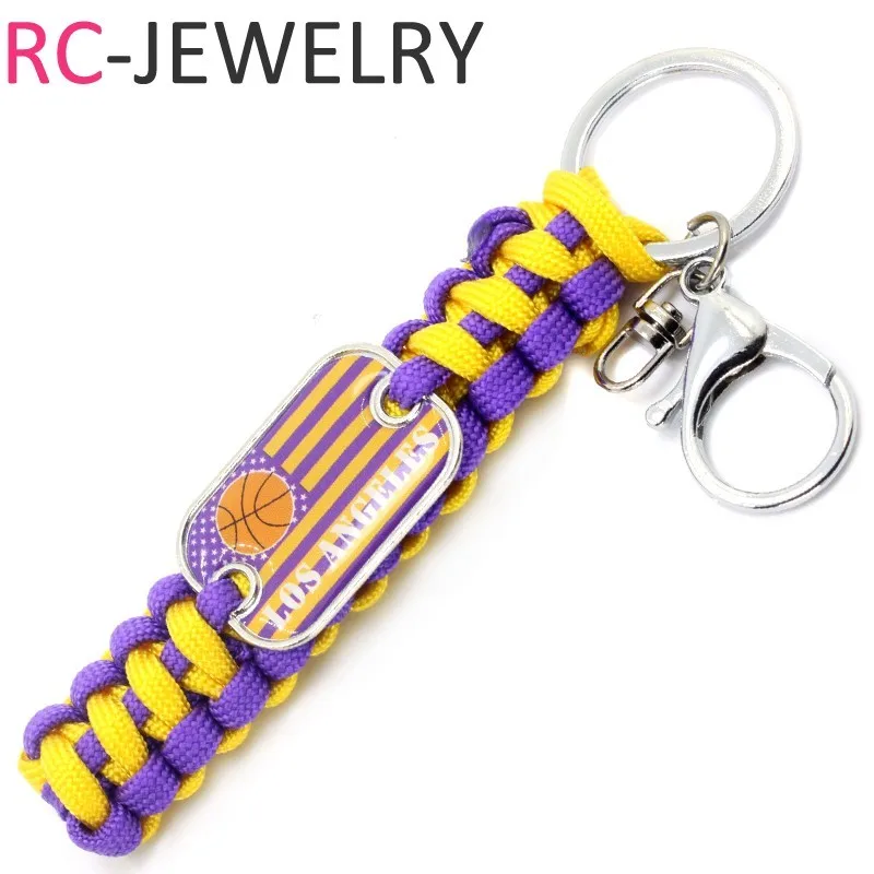 Buy American Los Angeles Basketball Teams Keychain