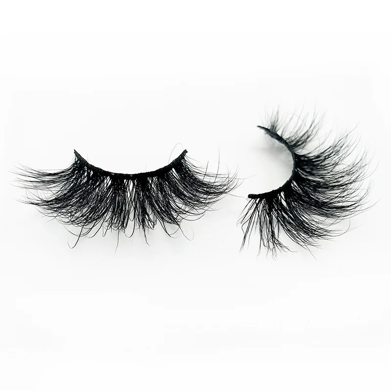 

100% mink eyelashes extra length 25mm lashes 3D eyelashes Big dramatic volumn eyelashes Crisscross false eyelash