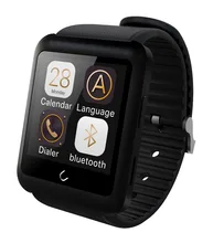 Sport U11 Smart Uhr Bluetooth Smartwatch-sim-karte Uhr Stoppuhr Kompass Schrittzähler Für iPhone Android Besser als GT08 U8