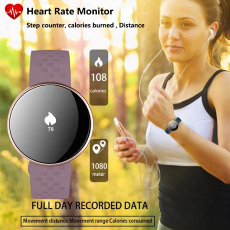 

New TopFashion Smart Watch Heart Rate Monitor Call Wristband for IOS Android Bluetooth Smart Band Women Men bracelet Waterproof