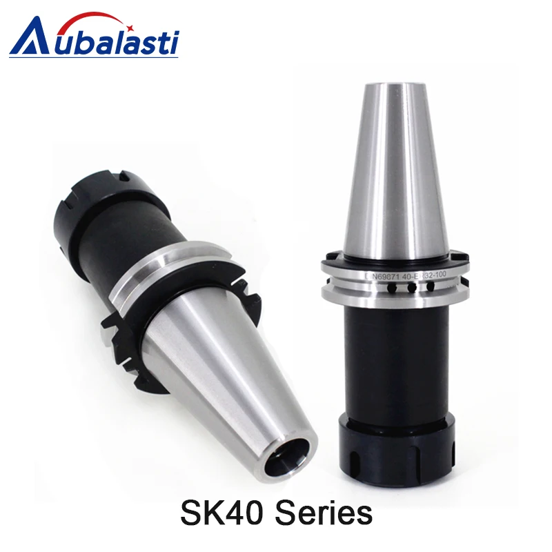 

High Precision SK40-ER16 ER20 ER25 ER32 ER40 Elastic Collet Tool Shank SK40 CNC Tool Shank