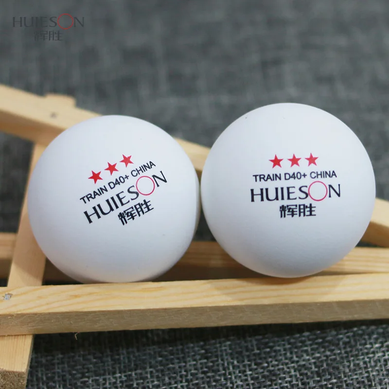100 шт./лот 3 звезды материал мячи для настольного тенниса 40+ ABS Пластиковые Мячи для пинг-понга