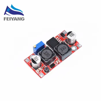 

10pcs Boost Buck DC-DC Adjustable Step Up Down Converter XL6009 Power Supply Module 20W 5-32V to 1.2-35V High Performance (hong)