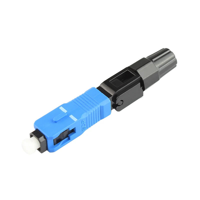 

0.3dB 100PCS single-mode fiber optic SC UPC quick connector FTTH Fiber Optic Fast Connector