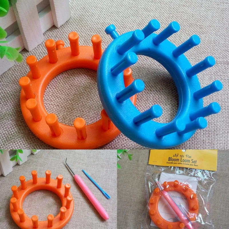 

1PC DIY Knitted Tool Circular Knitter Knitting Loom Needle Hook Sweater Hat Wool Making Craft Tool