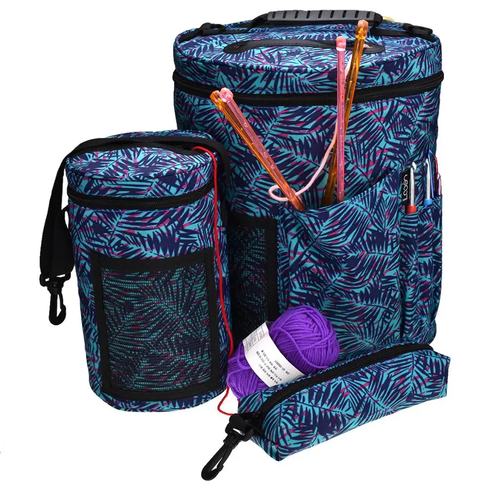 Yarn Storage Bag Case Yarn Drum Ladies Crochet Is Suitable For All Crochet Sewing Accessories DIY Sewing Tool Storage Bag
