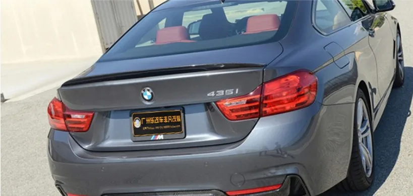 P стиль спойлер из углеродного волокна для BMW F32 4 серии Coupe 420 428 430 435 2014 2018 Спойлеры