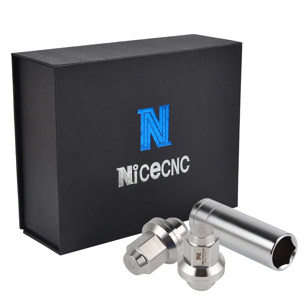 

20PCS M12x1.5 Drift Rim Wheel Lug Nuts T304 Stainless Bolts Hellaflush Nut For Toyota Corolla Tacoma Tundra Tercel Venza Yaris