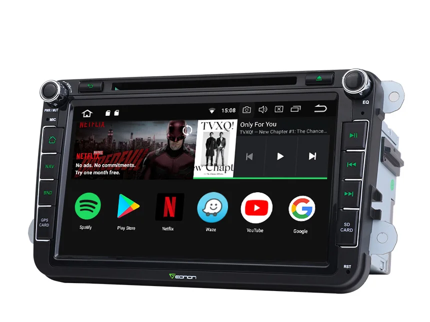 Sale 8" Octa-Core Android 8.0 Oreo OS Car DVD Multimedia GPS Radio for Skoda Fabia 2004-2014 & Patrick 2004-2008 & Praktik 2007-2011 4