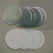 PE, PET пластиковые медицинские бутылки алюминиевой фольги уплотнения, OD1-5cm, контейнер верхняя крышка уплотнения, крышка пищевой упаковки крышка уплотнитель