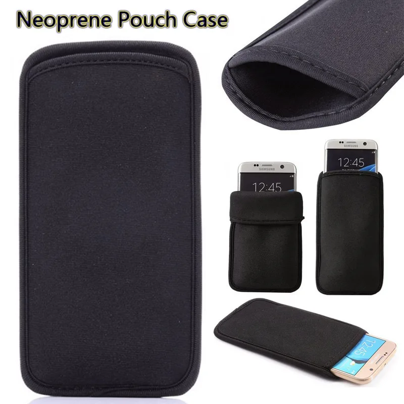 

New Black Elastic Soft Flexible Neoprene Protective Pouch Bag For Leagoo Z9 M10 M11 T8s Power 2 2Pro Protect Sleeves Pouch Case
